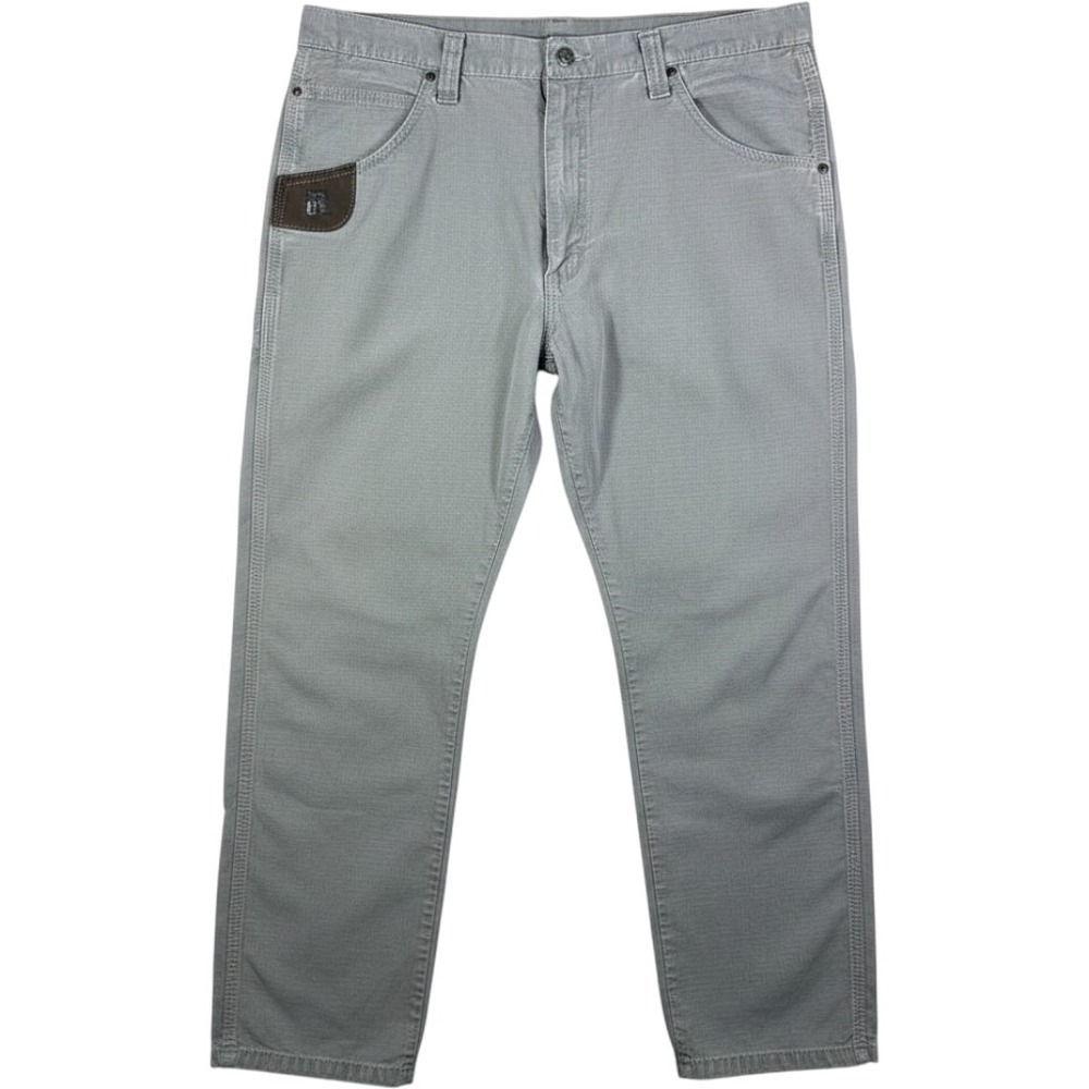 Wrangler Riggs Workwear Pants Men 38x30 Gray Ripstop Carpenter Utility 103W045DK